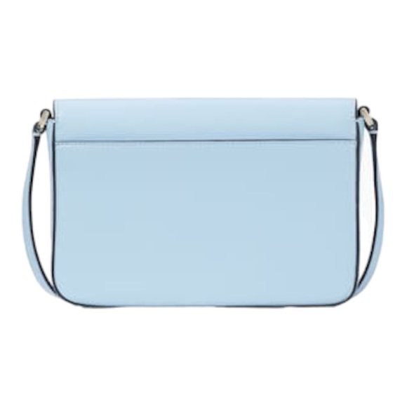 Kate Spade Sadie Envelope Celeste Blue Leather Crossbody - Picture 4 of 4